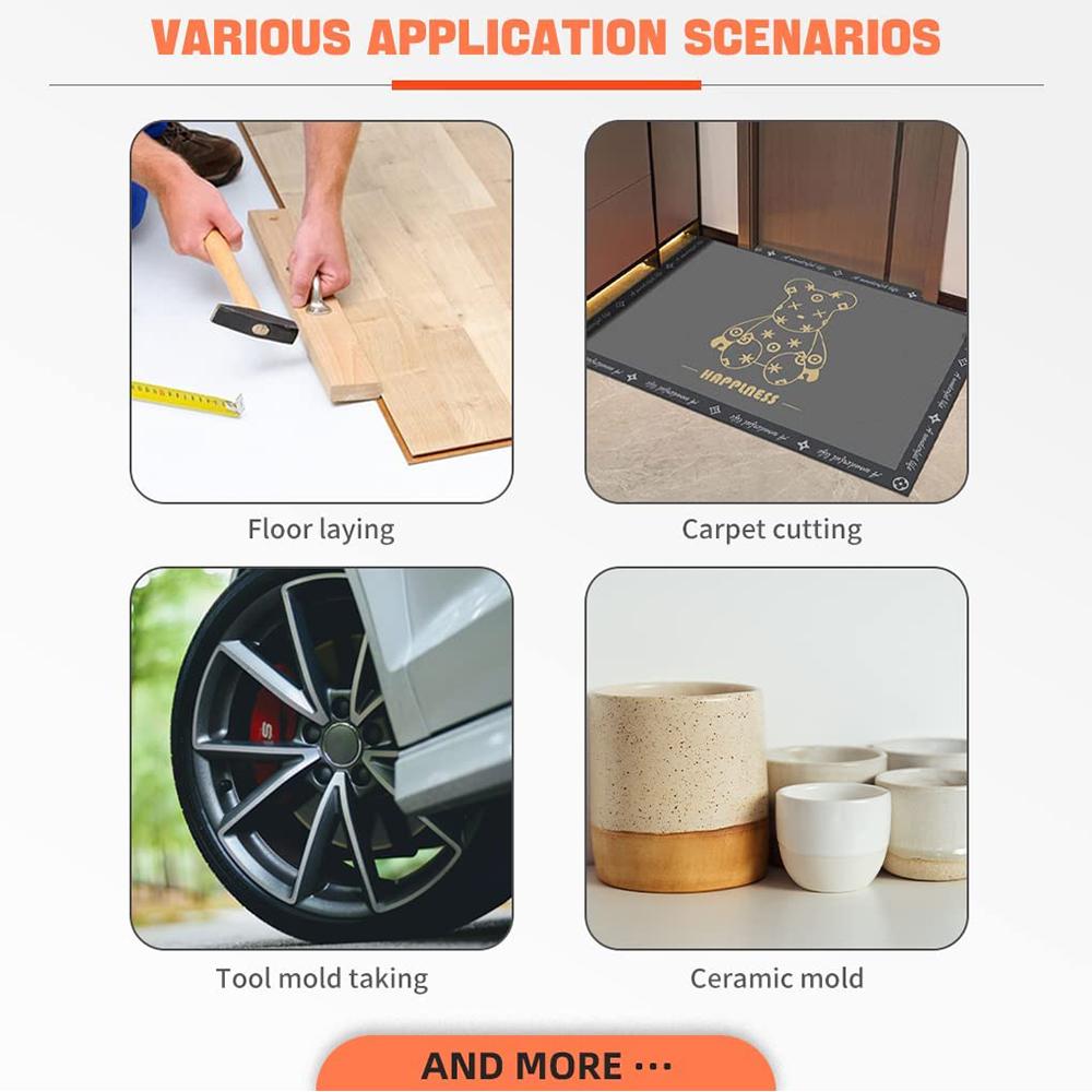 1 шт. Инструмент для точной контурной разметки с фиксатором для строительного измерительного инструмента