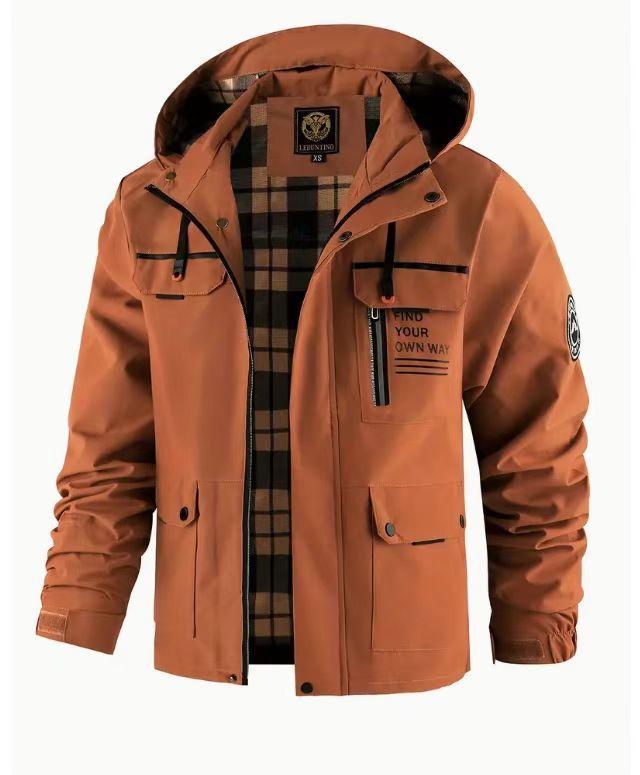 Мужская повседневная куртка Parker Coat осень-зима куртка с капюшоном рубашка мужская куртка однотонная уличная тенденция