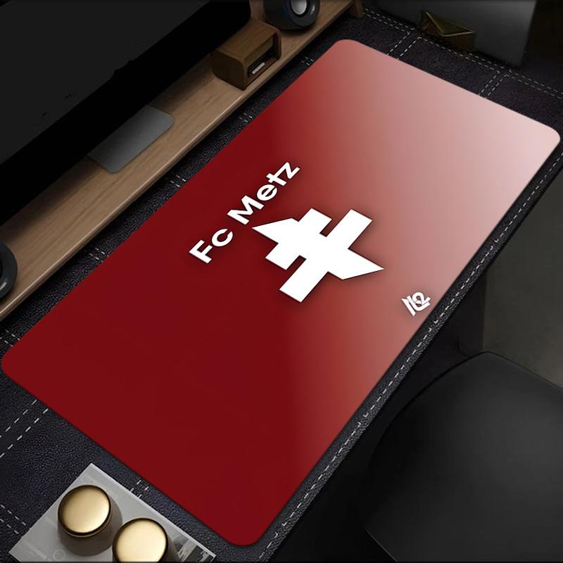 Metz Football Club Mouse Pad, Rubber Base, Mouse Pad for Gamers and Office Use, Gaming Desk , Easy To Clean Mat Christmas fan gifts