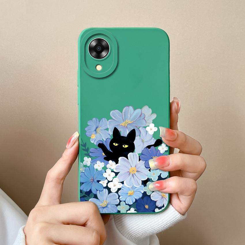 Для Oppo A17k A16k A17 A16 A15 A12 A31 A33 A35 A36 A37 A52 A53s A54 A55 Чехол для телефона Игривый узор для мальчика и девочки Модная оболочка для Oppo Силиконовая задняя крышка