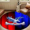 1PC rug Crystal Fc Crest Round mat Home Decor, Chair rug For livingroom,Bedroom, doormat home decor Birthday Gift Christmas Gifts
