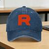 Team Rocket Logo Sun Baseball Cap  FeUnisex Unisex Print Hip Hop Hats Spring yk Cool Hunting Camping Sunscreen Baseball Caps