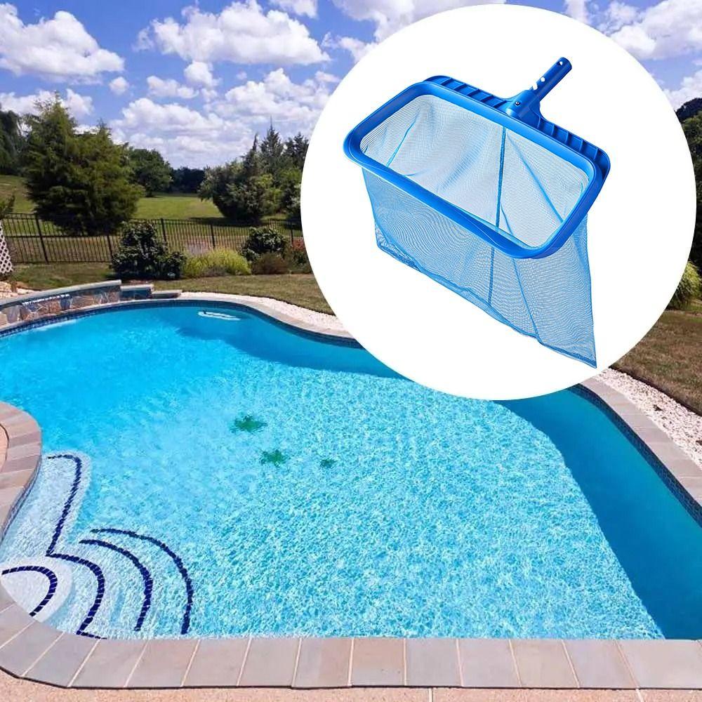 Deep Rake Pool Skimmer Fine Mesh Leaf Skimmer Net Sturdy Pool Net Without Pole Swimming Pool
