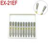 10 шт. FG алмазные боры, стоматологические боры, дрель для высокоскоростного наконечника, очень тонкие инструменты для стоматолога 1,6 мм EX-21EF