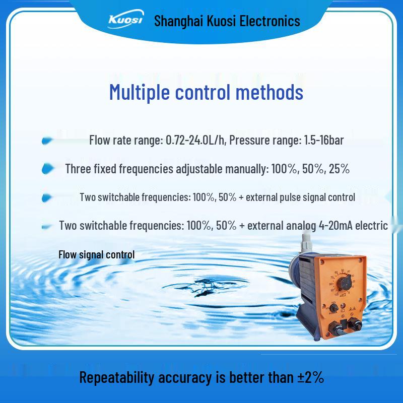 ProMinent Conc Series Electromagnetic Diaphragm Pump: Acid & Alkali Resistant, Small Flow Dosing Pump for Sewage Discharge.