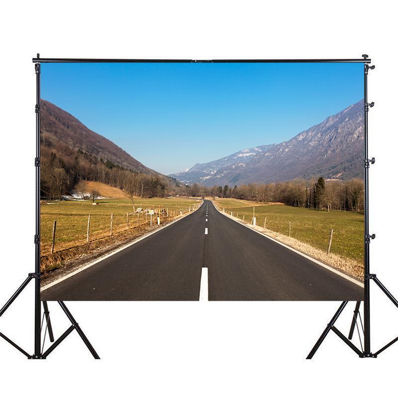 Фон для фотосъемки дорожной сцены для мероприятий, для помещений/улицы, фон для вечеринки, настенный гобелен, фон для прямой трансляции
