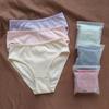 3 шт. мягкие высококачественные удобные эластичные женские трусики большого размера Plus Plus Mom трусики женские утолщенные толстые трусики с высокой талией женские