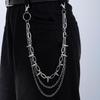 Metal Thorn Vine Waist Chain: Hip Hop Punk Gothic Style for Men & Women - Trendy Cool Accessory