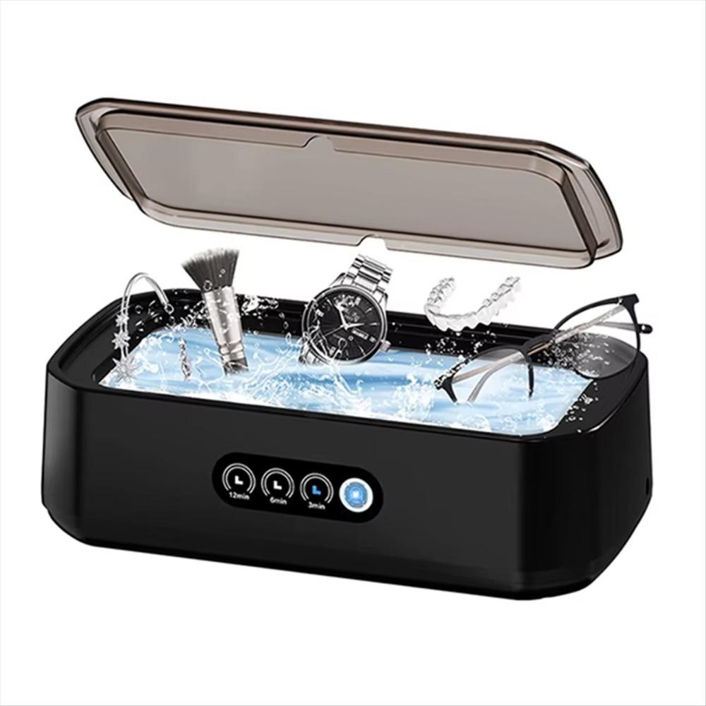 High Frequency Vibration Ultrasonic Jewelry Cleaner 650ML Braces Cleaner Dentures
