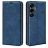 For Samsung Galaxy S25 FE Case Skin Touch Leather Wallet Phone Cover