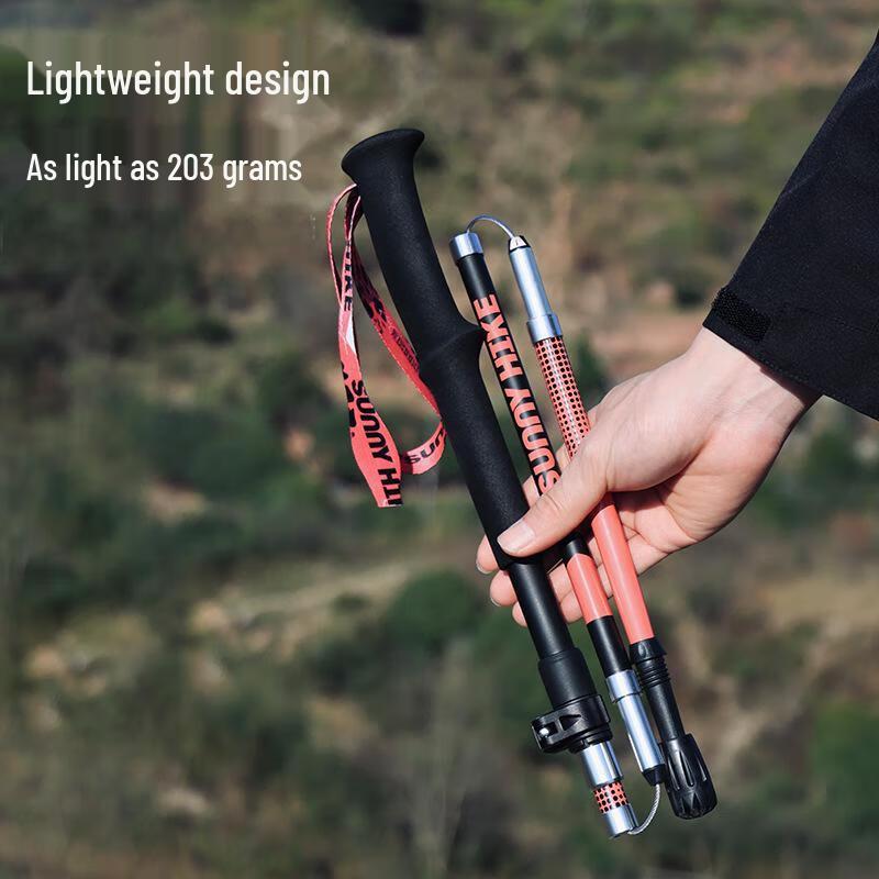 Reeflex Folding Ultralight Carbon Fiber Trekking Pole