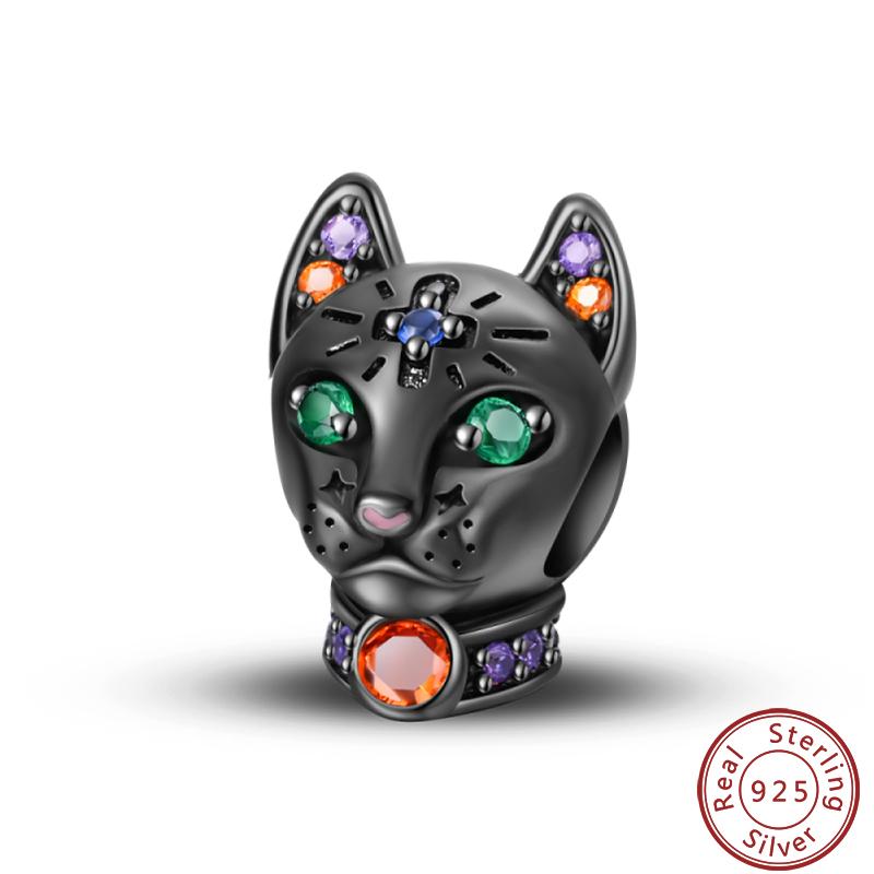 Милая серия «Кошка и собака» Медные шармы «Луна», «Бабочка», «Отпечаток лапы» 3 мм Сделай сам Изготовление изящных ювелирных изделий Подарки