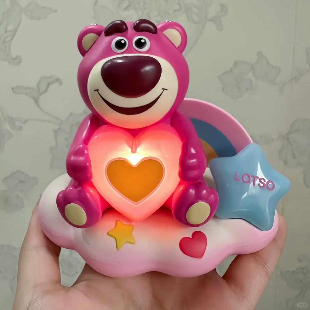 Toy Story Collaboration Edition Buzz Lightyear Woody Three-Eyed Alien Night Light Anime Figures Gifts