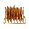 7 Pcs/set Carved European Decor Racks Plated Metal Cake Tray Classical Patterned Cup Mat  Cocktail