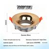 GU10 Высококачественный круглый корпус MR16 Потолочный встраиваемый спот Downlight