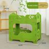 2-Layer Felt Cat House Indoor Multi-Functional Pet Bed for Large Cats And Kittens Breathable Washable Scratching Board Removable