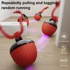 Интерактивный мяч для собаки, устойчивый к жеванию, умный мяч-игрушка для щенка со звуком, веревка, электрический, автоматический, движущийся