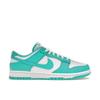 Dunk Low Clear Jade Мужские кроссовки Бирюзово-белые DV0833-101