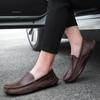 Men's Slip On Casual Leather Shoes Lightweight Loafers Moccasins Comfortable Driving Shoe