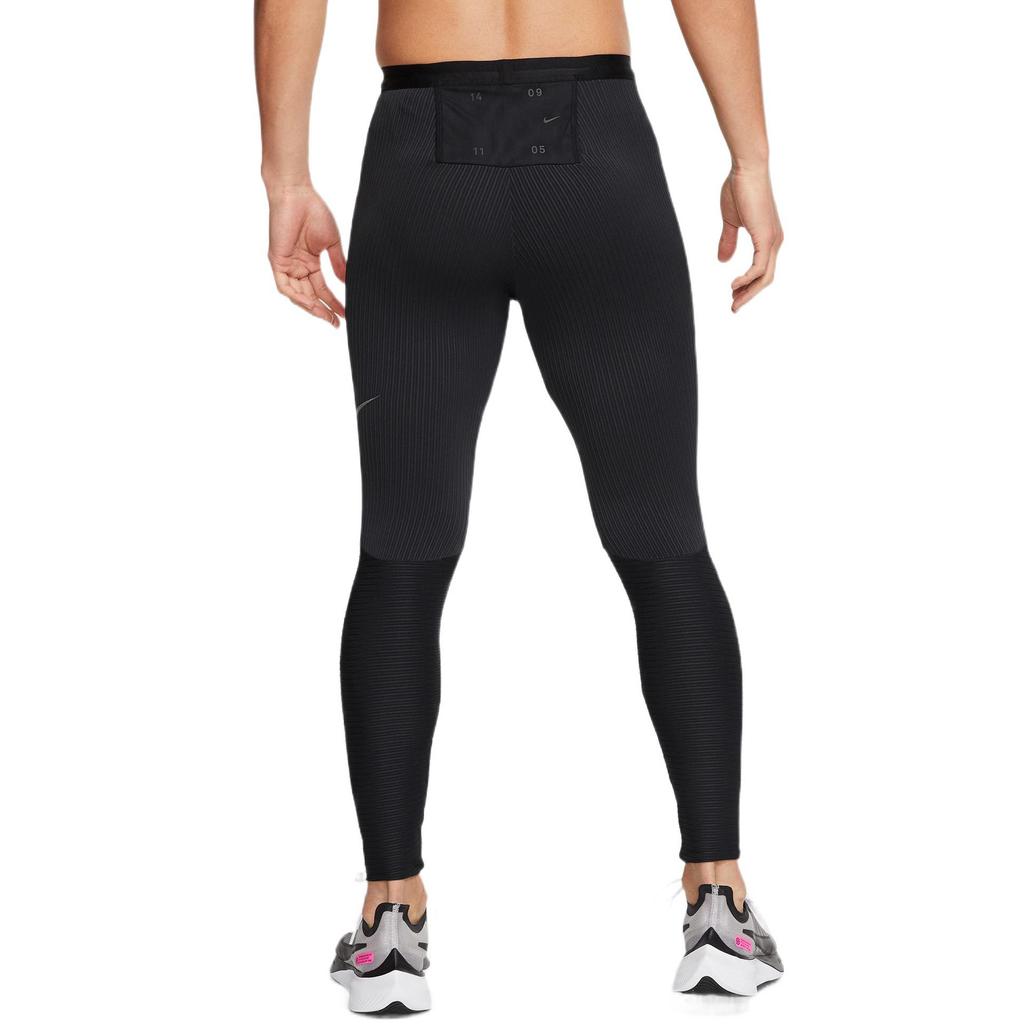 Nike Беговые облегающие брюки Dri-Fit Slim Fit для мужчин, черные CK1459-010