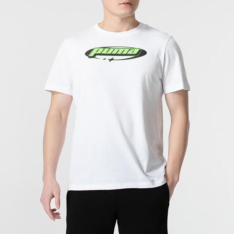 Puma Мужская активная футболка с круглым вырезом 627011