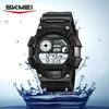 SKMEI 2403 Водонепроницаемые спортивные наручные часы для мужчин с люминесцентными стрелками, хронографом, светодиодным дисплеем и цифровым механизмом