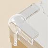 4Pcs Furniture Corner Protector Anti-collision Baby Proof Self-adhesive Table Desk Right Angle Sharp Edges Corner Guard Bumper Protective Cover