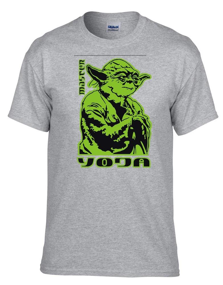 Master Yoda Grey Tshirt 124grey
