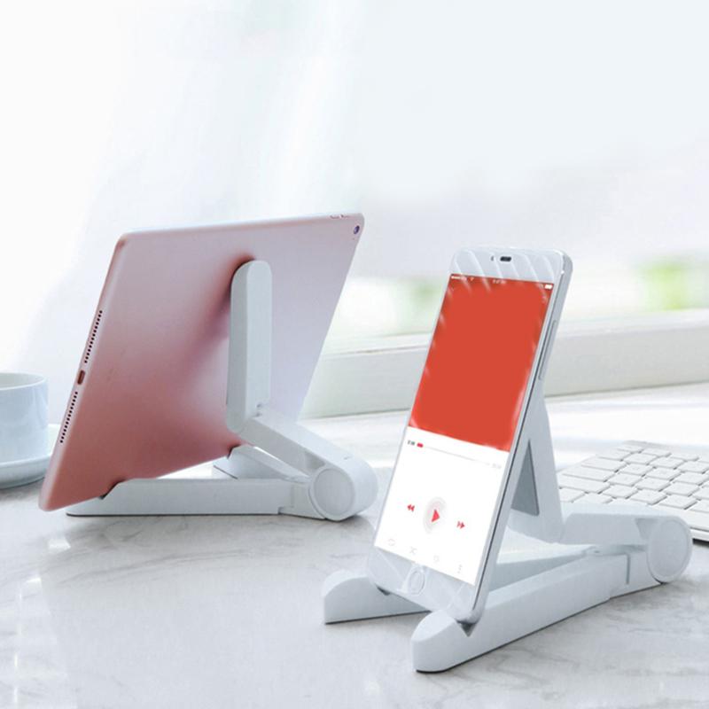 1 шт. Подставка для планшета, удобная для переноски, выдвижная подставка, складной держатель для сотового телефона, пластиковый материал, многоцветный