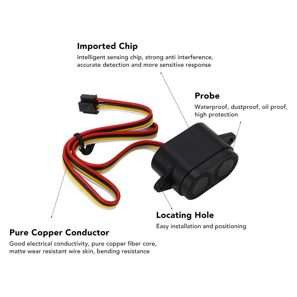 Ультразвуковой датчик дальности Малая слепая зона IP67 Водонепроницаемый Модуль быстрого отклика для измерения расстояния