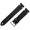 Leather Watchband Black Dark Brown Oil Wax Leather Watch Strap Italian 18mm 20mm 22mm Quick Release Watch Belt Cowhide Handmade