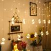 Led Wishing Ball Curtain String Lights Fairy Garland Lights Window Bedroom Wedding New Year Christmas Festival Decoration