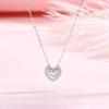 Ожерелье «Любовь от сердца к сердцу» женское нишевое романтичное изысканное универсальное дизайн кулона в стиле инс женское