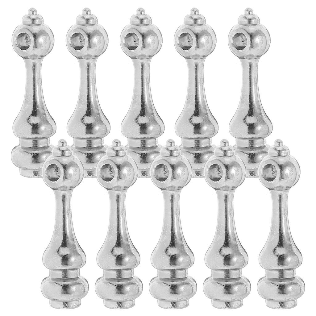 Alloy Railing Post Caps Fence Accessories Wine Cabinet Hardware Furniture Glass Connectors Cart Post Replacement Bracket Poles