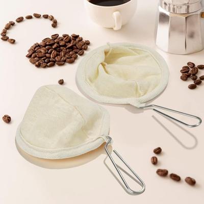Фланелевая ткань Пуровер Кофе Дриппер Многоразовый Кофейный Носок Фильтр Кофейный Фильтр Ситечки Офис