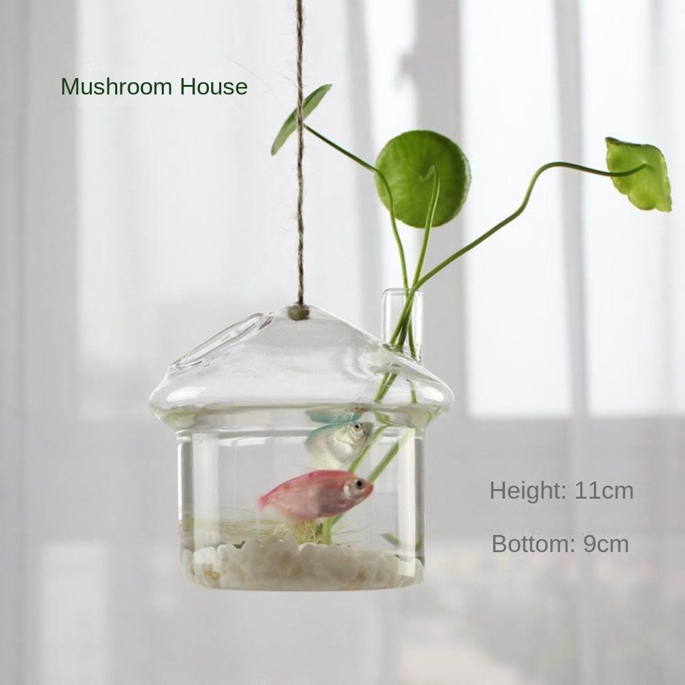 Gifts Hydroponics Hanging Glass Vase Garden Supplies Home Decoration Terrarium Container Portable Flower Plant Pots