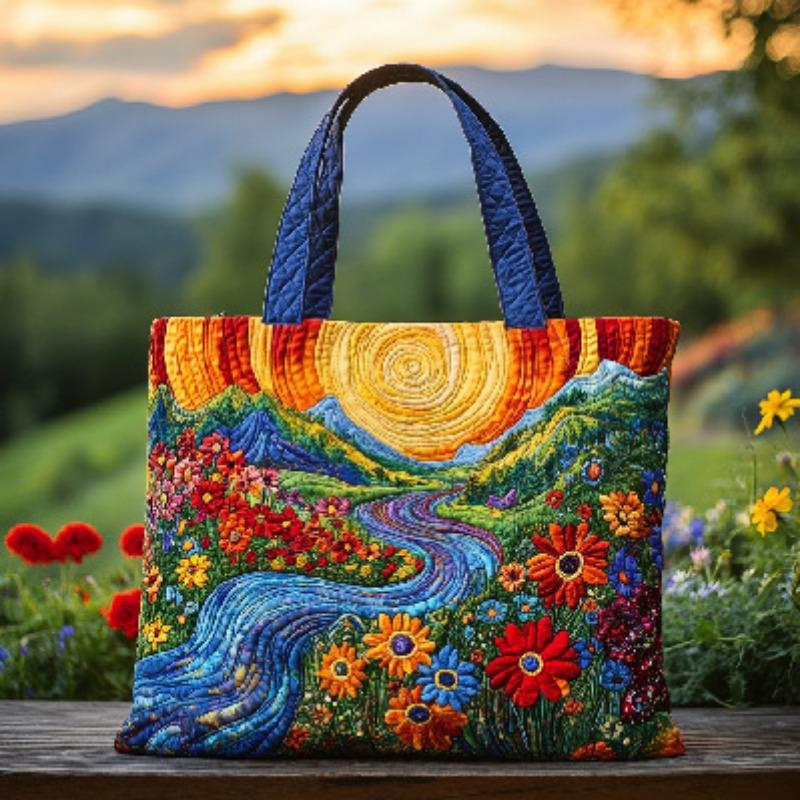 New Digital Printing Fashion Popular Handbag Shoulder Bag Oxford Cloth Travel Tote Large Capacity Cotton Canvas Women Girl Shoulder Bag
