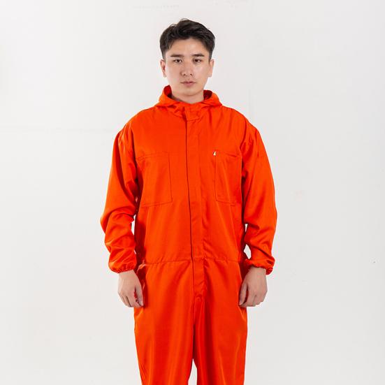 Застежка-молния, полиэстер, отличный водонепроницаемый автомобильный ремонтный цех, мужской комбинезон со шляпой, цельный комбинезон