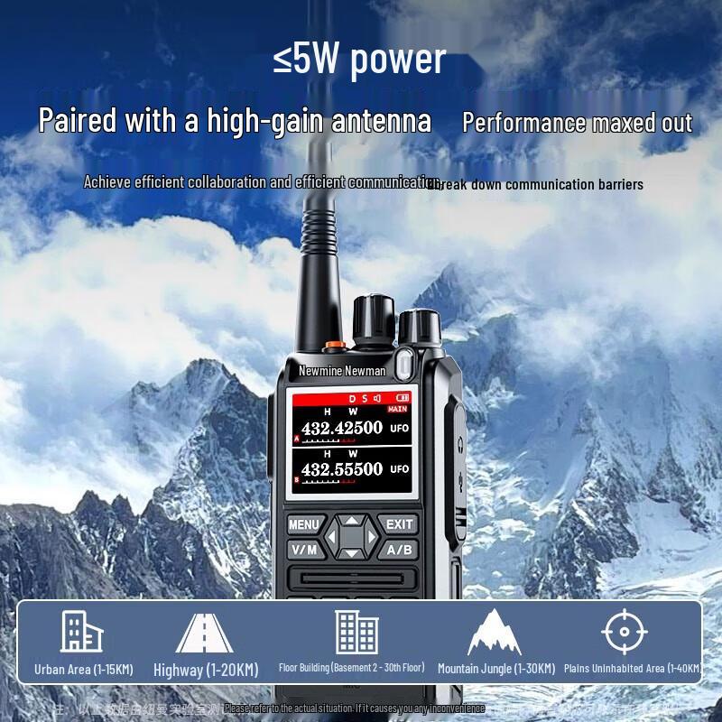 Полнодиапазонная любительская рация Newmine UV8900 (Китайская версия)