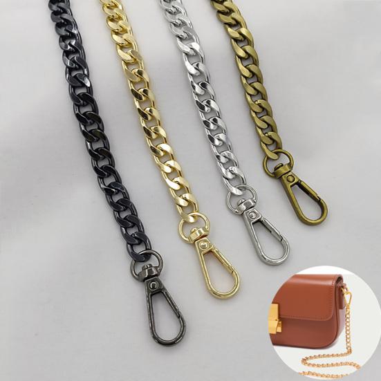 Ремешок-цепочка для сумки, сверхмощный металлический карабин с зажимом, сумка через плечо, сумка через плечо, сменная сумка, аксессуары для самостоятельного изготовления