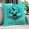 Indie Deerhunter Cushion Cover Cushion Cover Set 4Pcs 50X50 45X45 40X40 Pillowcase Decorative Sofa Home Decor