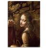 Canvas print, Madonna in the Grotto - Da Vinci reproduction