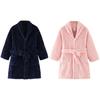 Children's Bathrobe Boys and Girls Flannel Pajamas