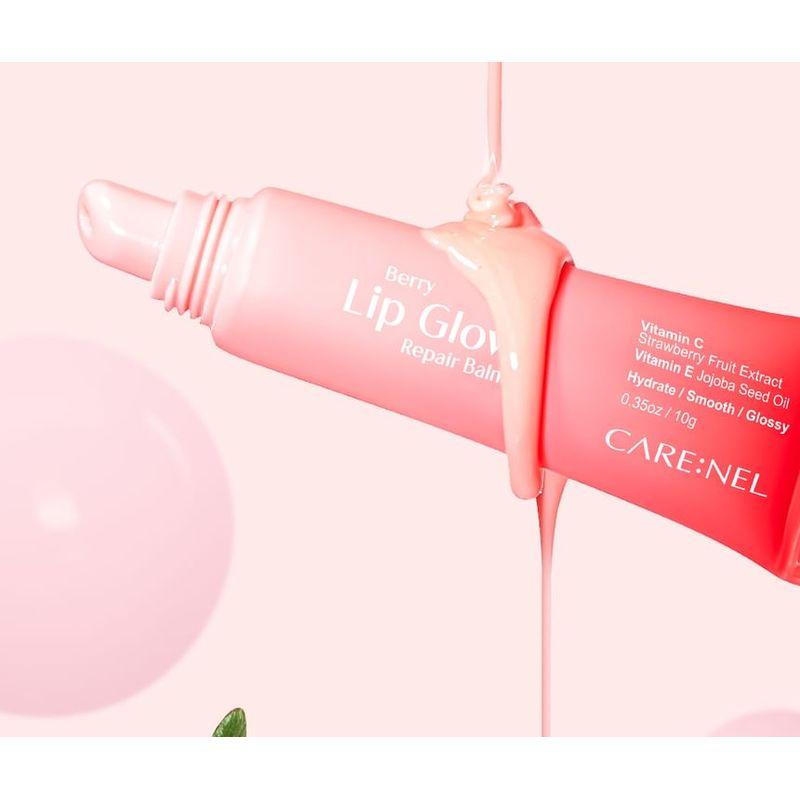 CARE:NEL - Восстанавливающий бальзам для губ Berry Lip Glow