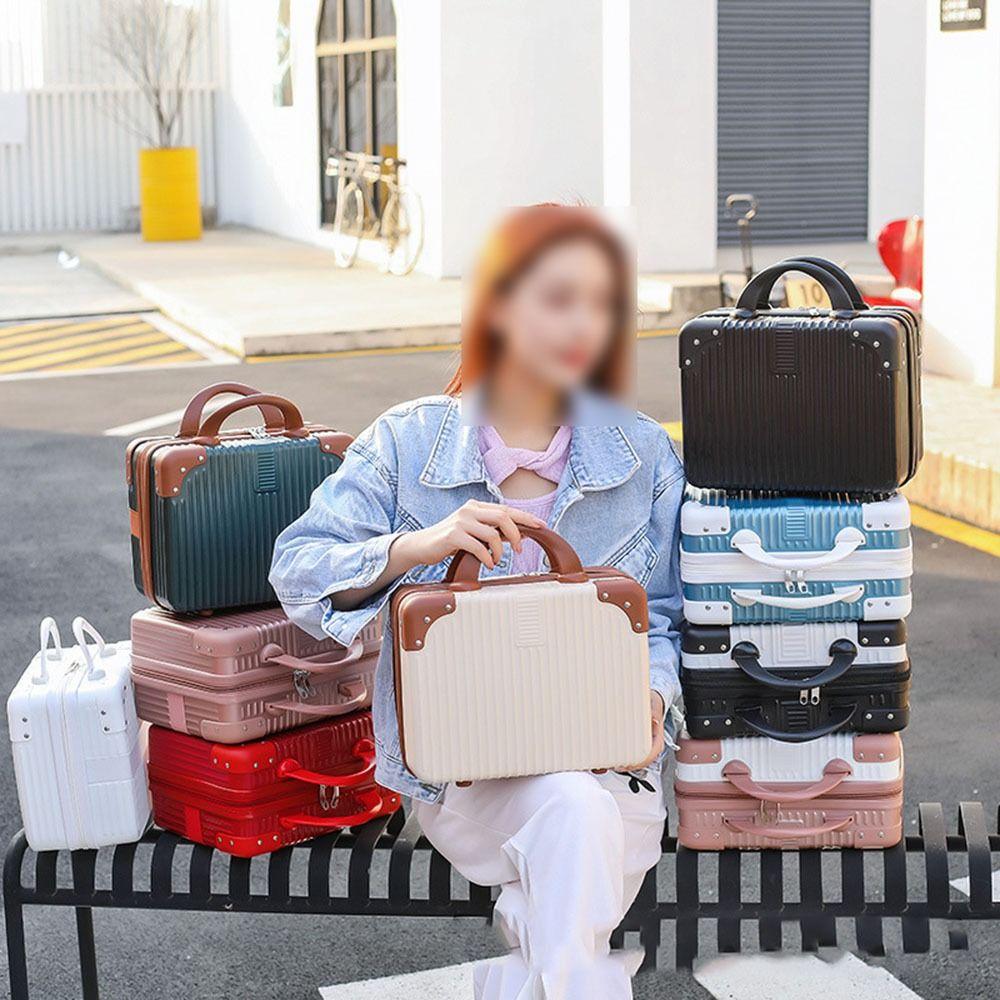 Мини-косметическая коробка 14-дюймовый интернатный футляр для горячей продажи макияжа для женщин