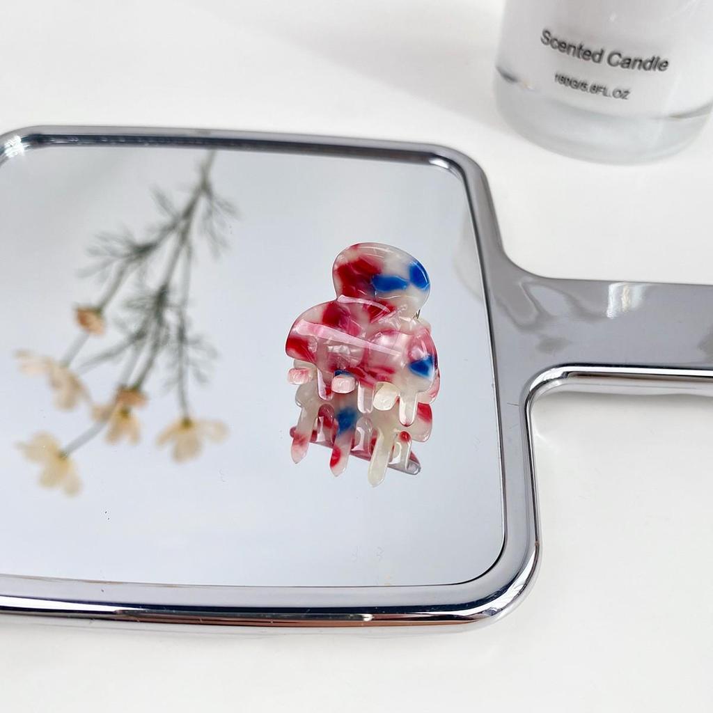 Корейская мини-заколка-краб с дофамином: Милые аксессуары для волос для женщин и детей