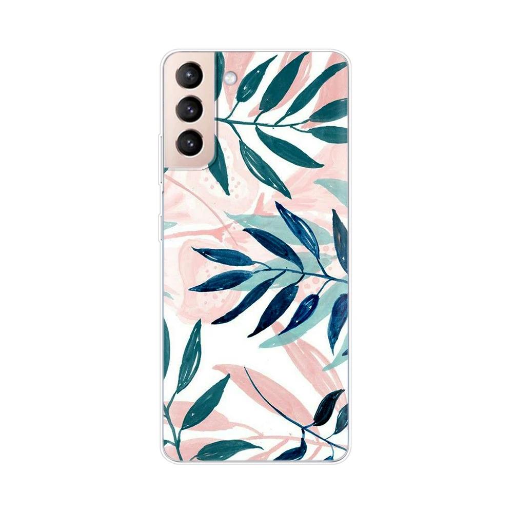 Для Samsung Galaxy S21 S 21 FE Plus Чехол Мягкий ТПУ Задние Чехлы для Телефона Чехол для Samsung S21 Ultra GalaxyS21 Силиконовый Чехол для Телефона