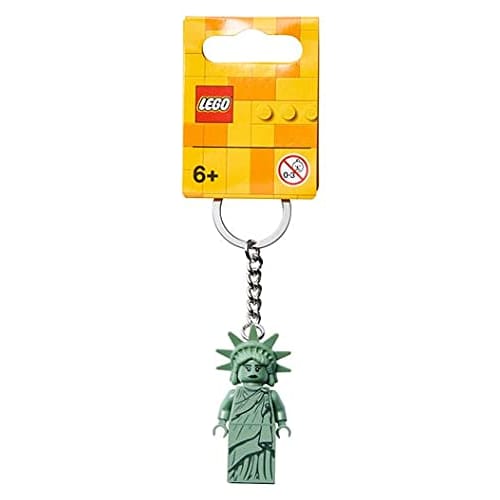 Lego Statue of Liberty Minifigure Keychain 6 Years Old ~ 854082