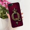 Чехол для Asus ZC554KL Чехол для Asus Zenfone 4 Max Силиконовый Роскошная Корона Буквы от A до Z 2D Плоский Рисунок Мягкий Чехол для Телефона