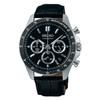 [Seiko Watch] Watch Seiko Selection Quartz Chronograph (3 Horizontal Eyes) SBTR021 Men's Black